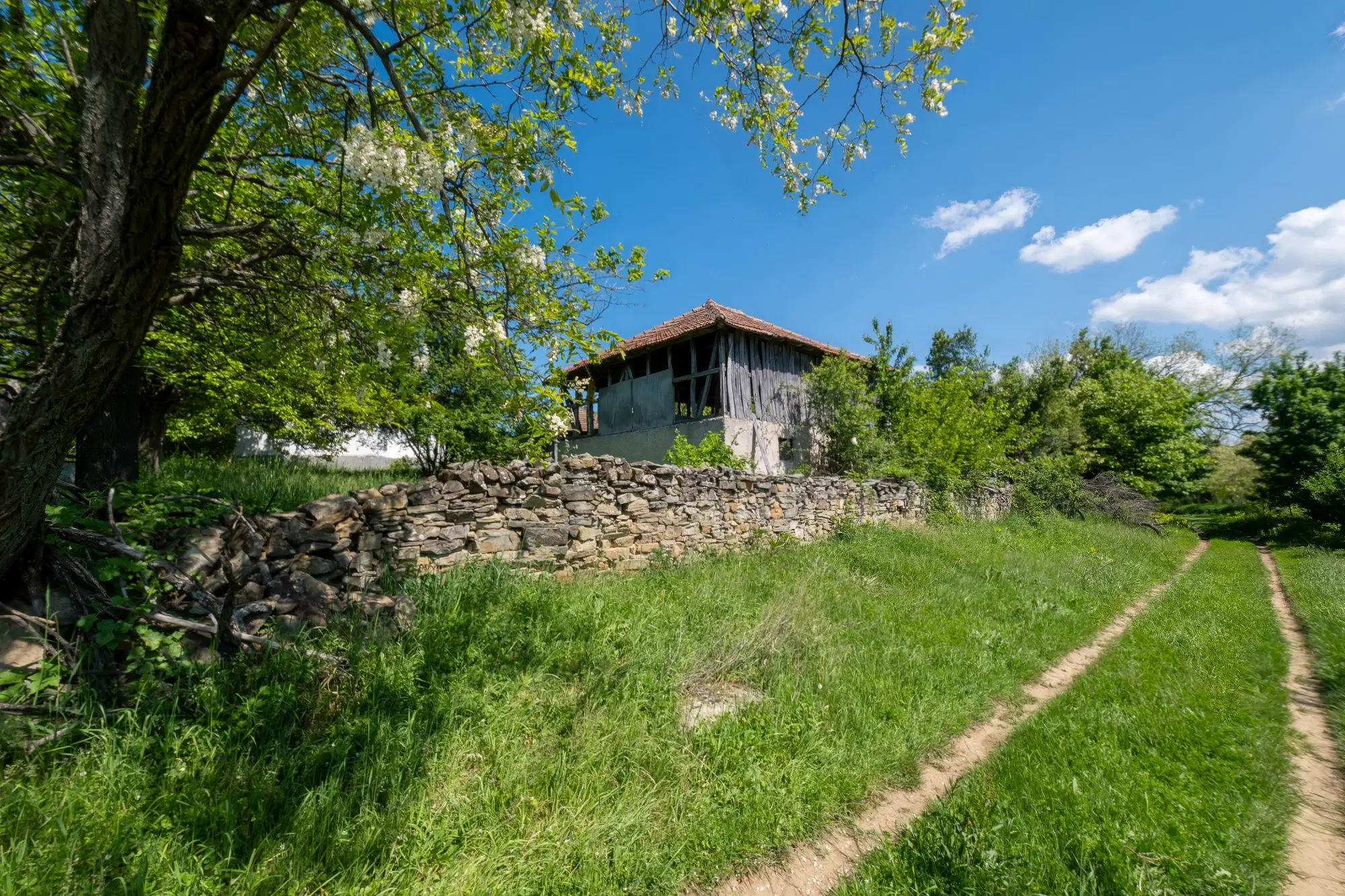 Huis met 2 schuren en 965 m2 grond in Izvor Mahala (Vidin) - Bulgarije