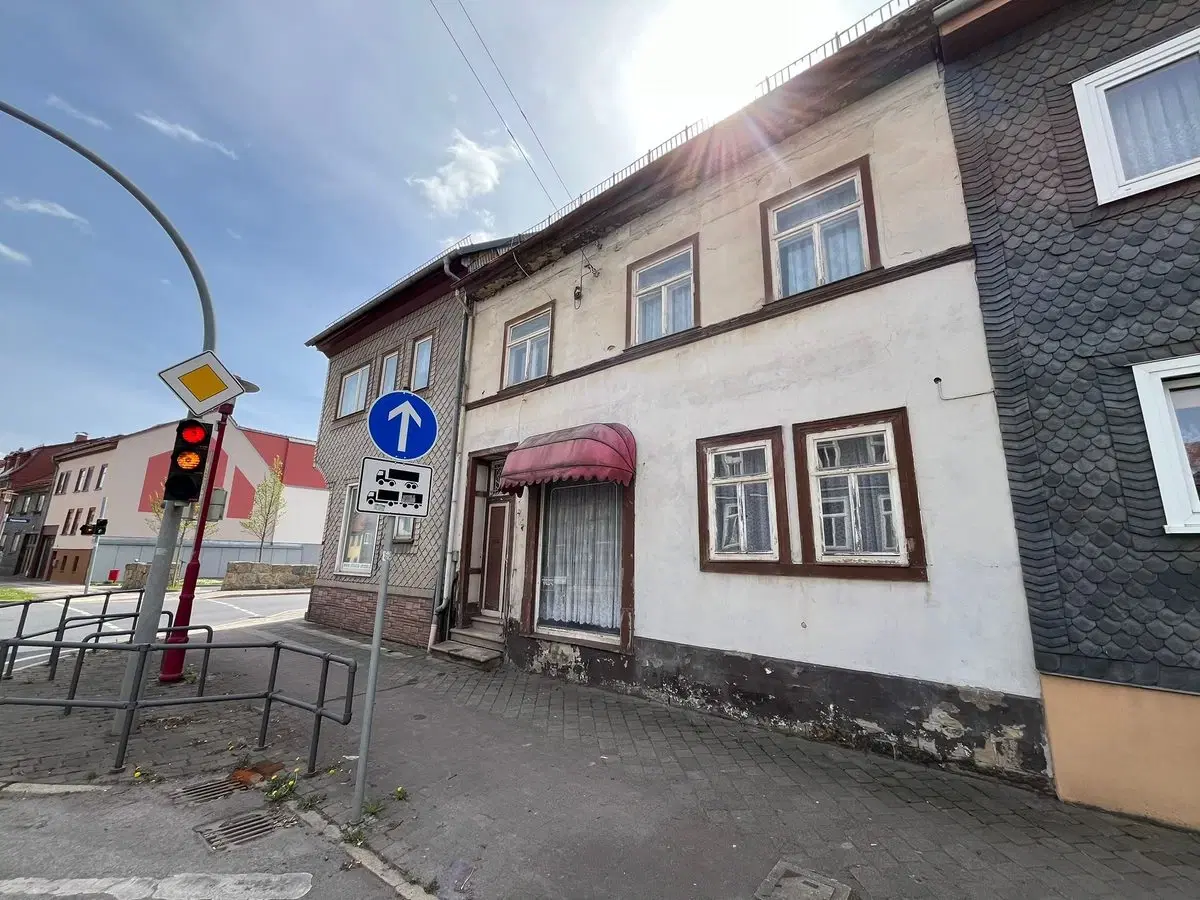 Gebouw in het centrum van Ilmenau - Duitsland