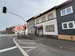 Gebouw in het centrum van Ilmenau - Duitsland