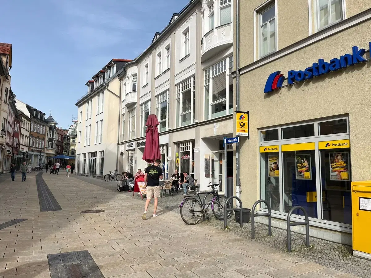 Gebouw in het centrum van Ilmenau - Duitsland