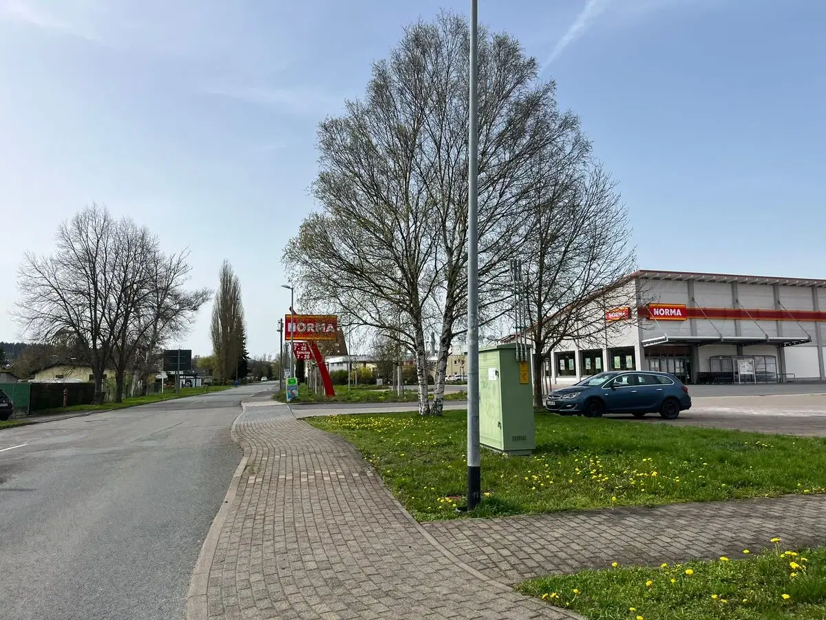 Gebouw in het centrum van Ilmenau - Duitsland