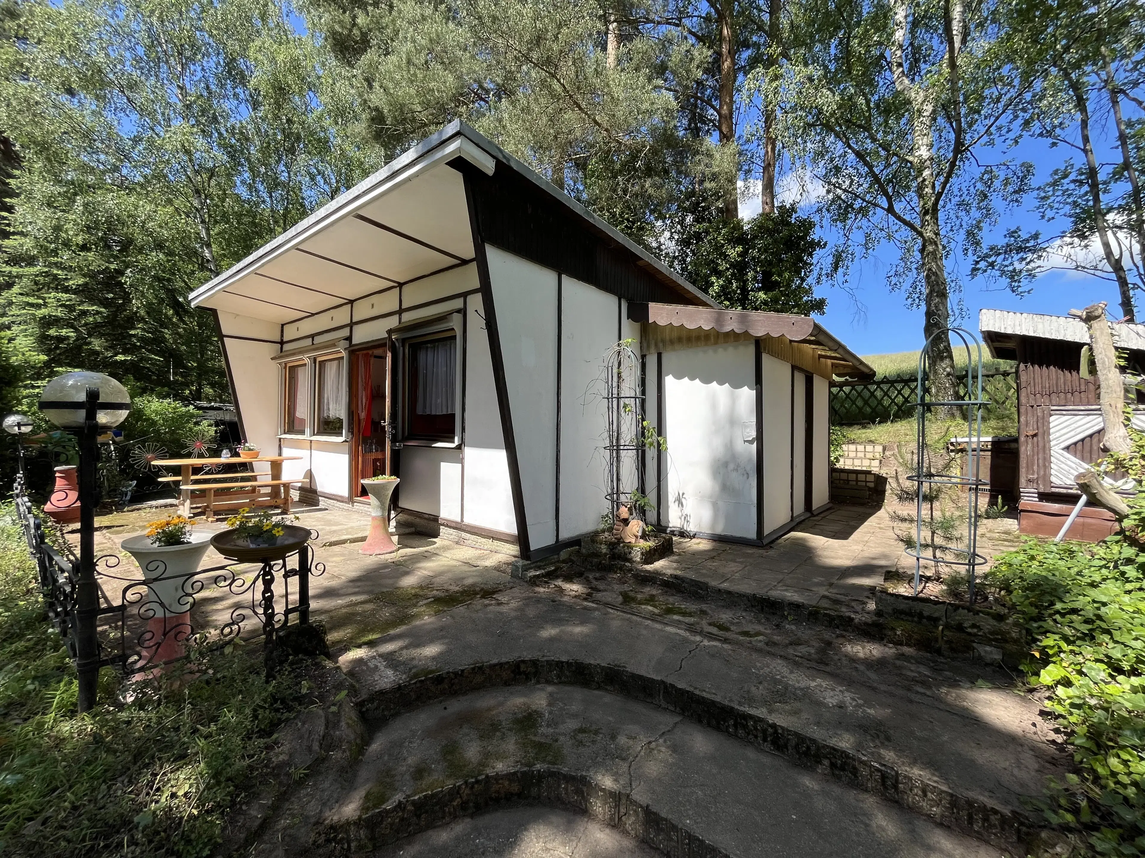 Vakantiebungalow in de natuur van Bocka OT Großbocka - Duitsland