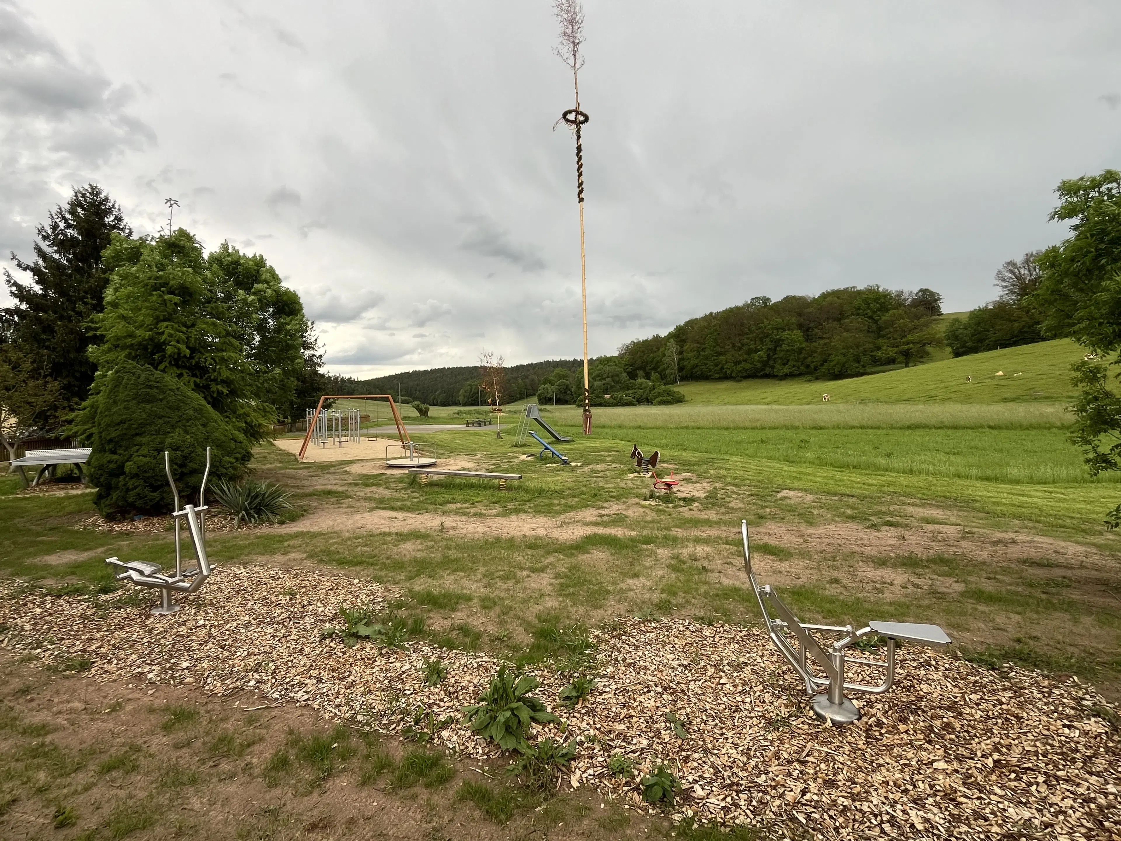 Vakantiebungalow in de natuur van Bocka OT Großbocka - Duitsland