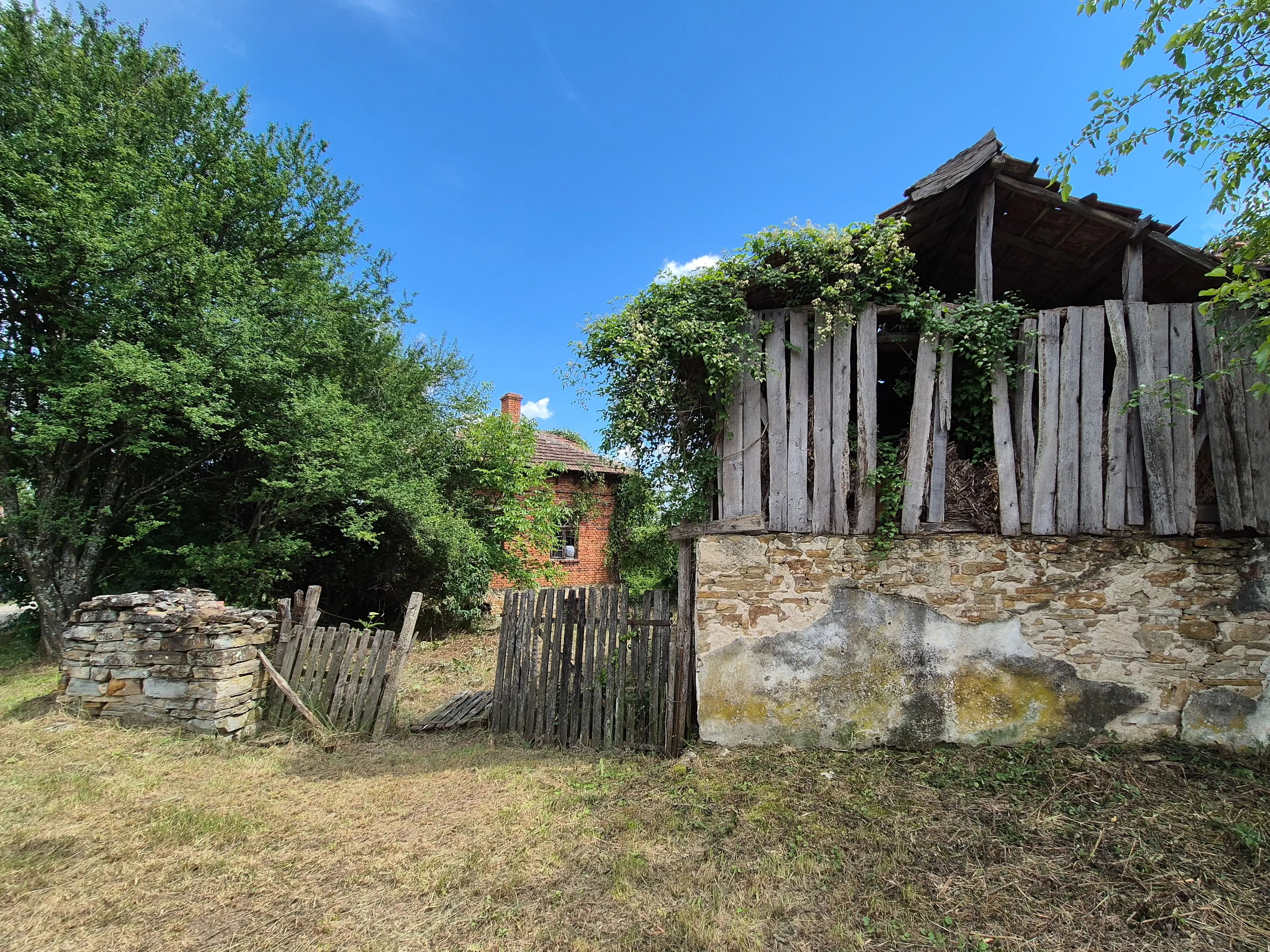 Klassiek huis, bijgebouw en 1.662 m2 grond in Izvor Mahala (Vidin) - Bulgarije