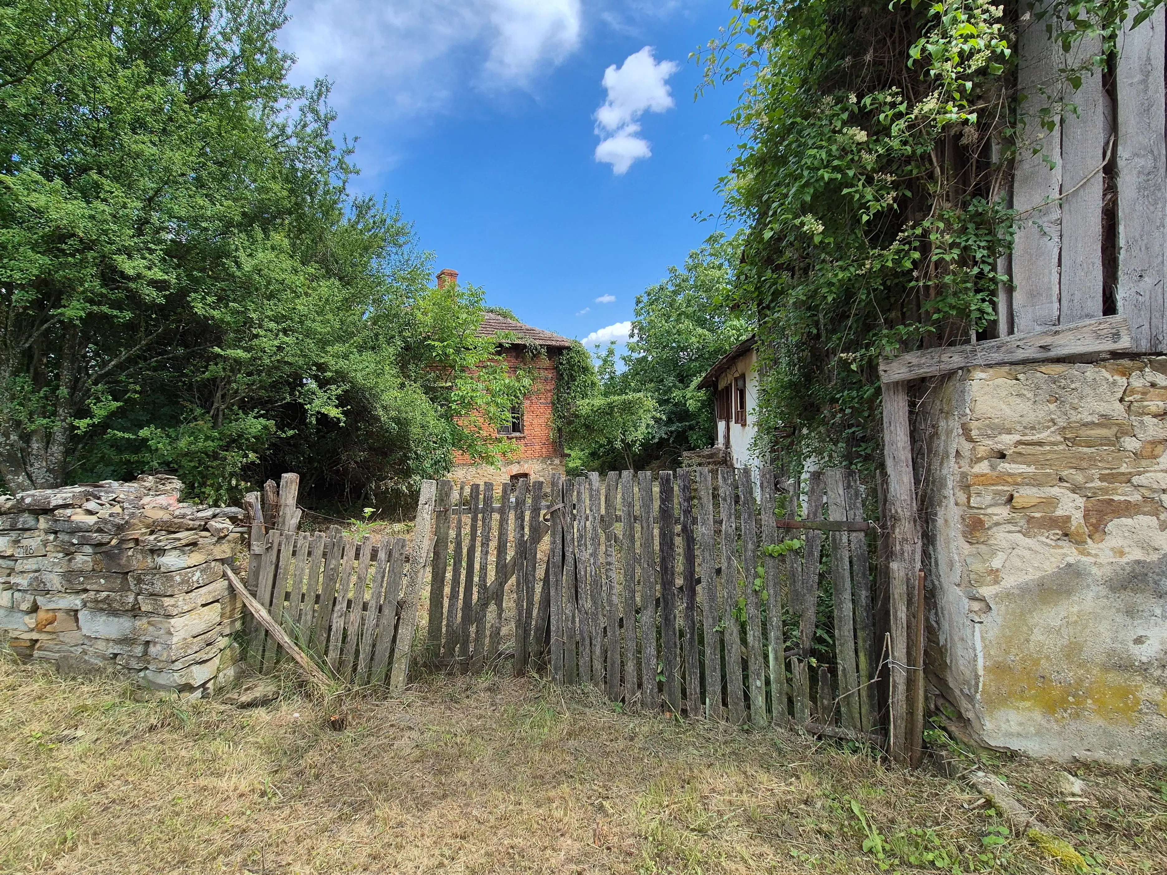 Klassiek huis, bijgebouw en 1.662 m2 grond in Izvor Mahala (Vidin) - Bulgarije