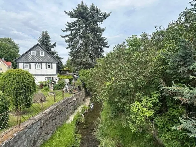 Vrijstaande vakwerkwoning in Niedercunnersdorf - Duitsland