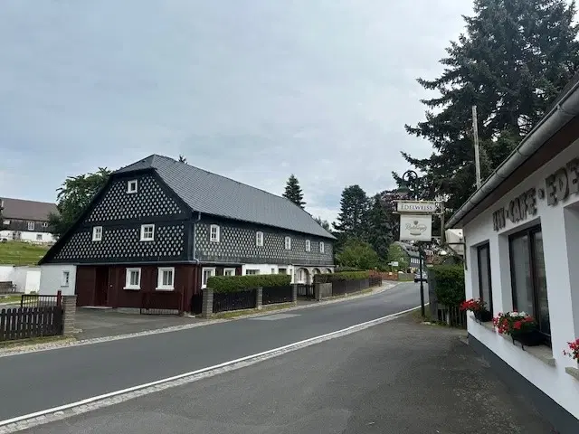 Vrijstaande vakwerkwoning in Niedercunnersdorf - Duitsland