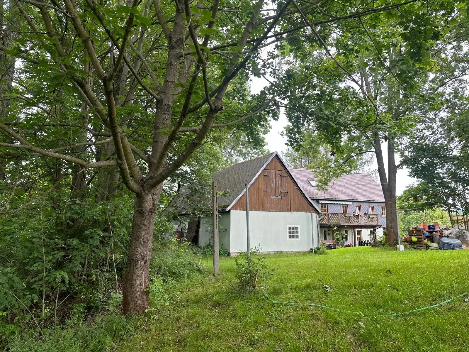 Recreatiekavel met kleine bungalow (blokhut) - Sohland an der Spree - Duitsland