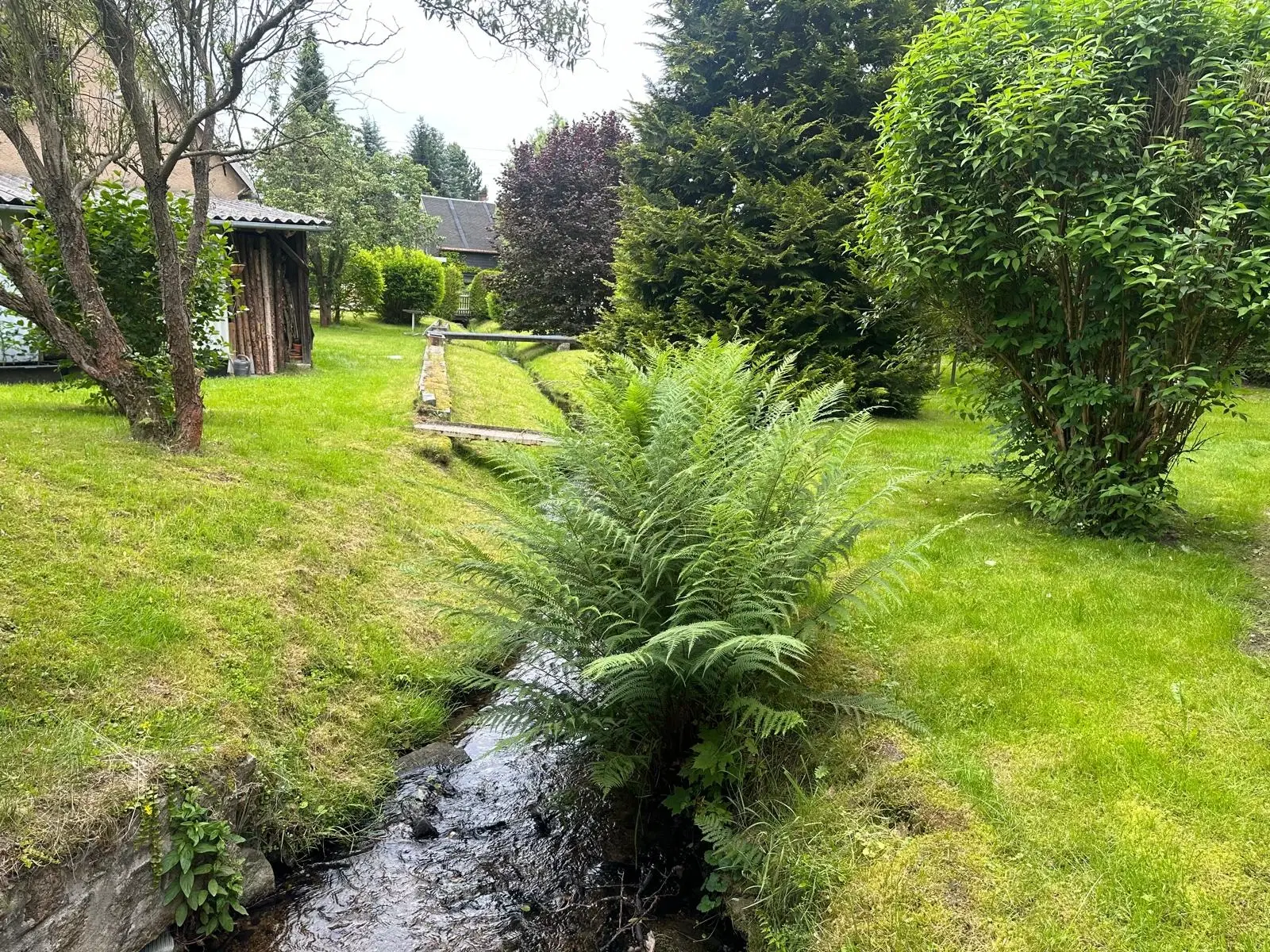 Recreatiekavel met kleine bungalow (blokhut) - Sohland an der Spree - Duitsland