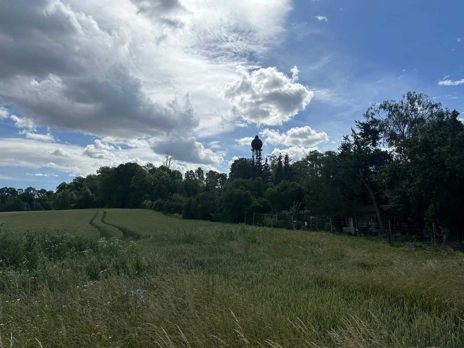 Watertoren met bedrijfsloods en kantoren op 3.698 m2 in Hohenmölsen - Duitsland