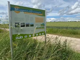 Ruim perceel van 5.550 m2 gelegen aan de rivier Gera - Erfurt OT Molsdorf - Duitsland