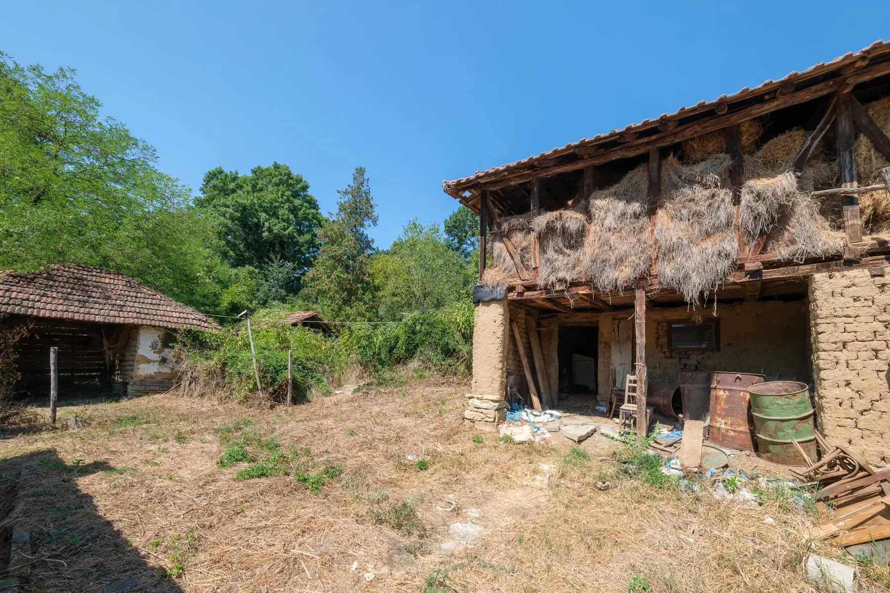 2.726 m² grond, vrijstaand huis & bijgebouwen - Staropatitsa, Vidin - Bulgarije