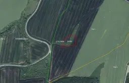 Perceel van 8.548 m² Akkerbouwgrond met Struiksingel in Uthleben (99765) - Duitsland