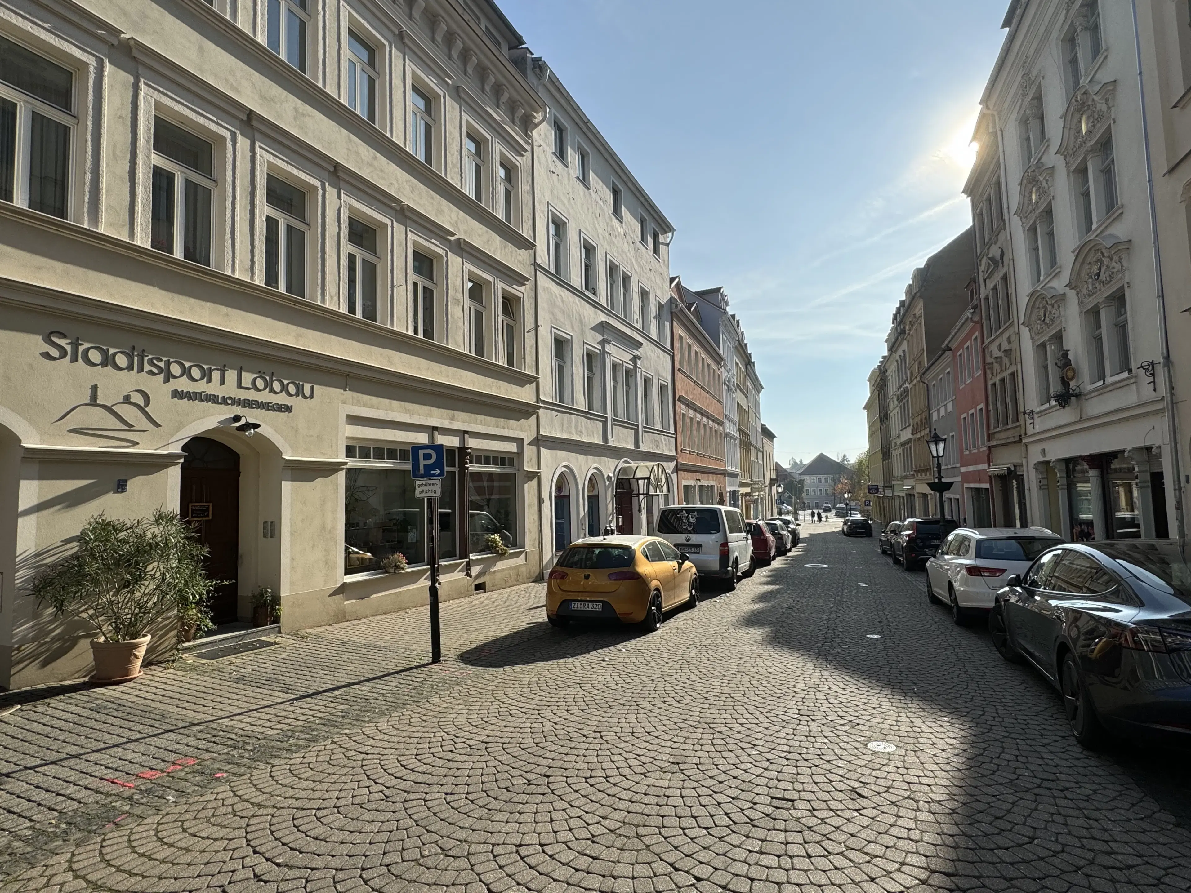 Twee historische panden in het centrum van Löbau - Duitsland