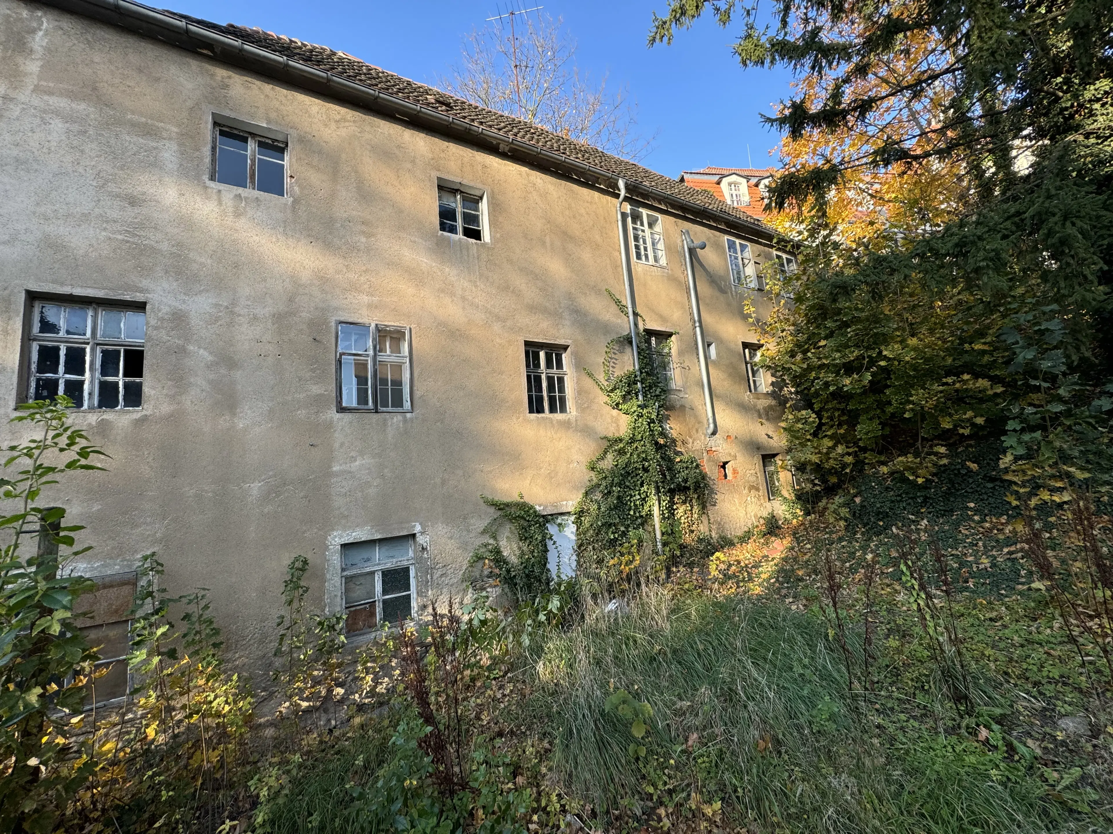 Twee historische panden in het centrum van Löbau - Duitsland