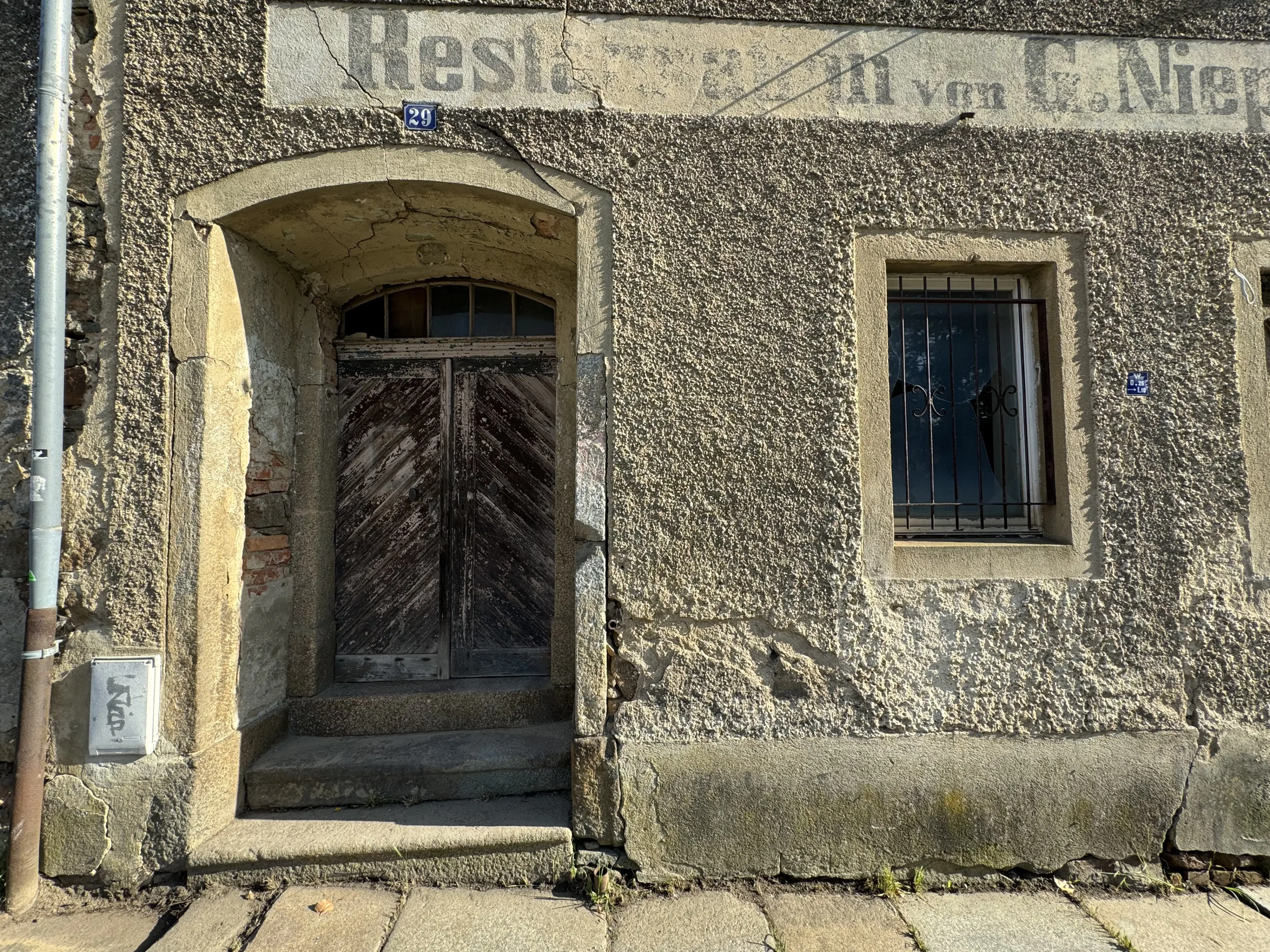 Twee historische panden in het centrum van Löbau - Duitsland