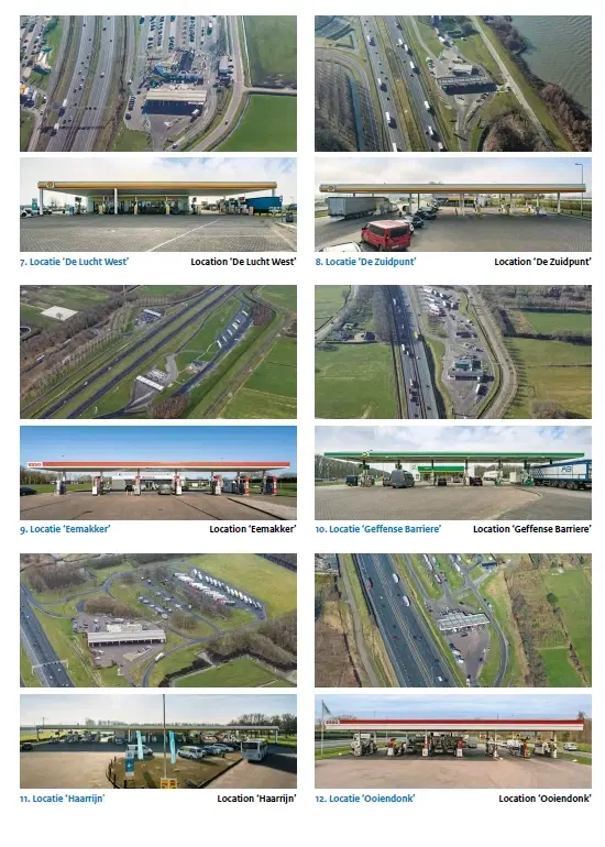 Huurrechten van 27 benzinestationlocaties iov. Rijksvastgoedbedrijf