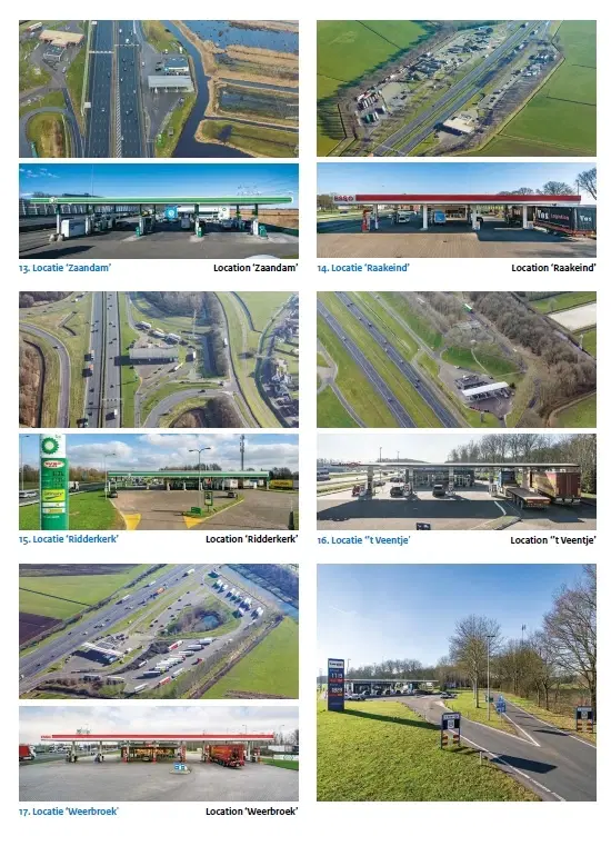 Huurrechten van 27 benzinestationlocaties iov. Rijksvastgoedbedrijf