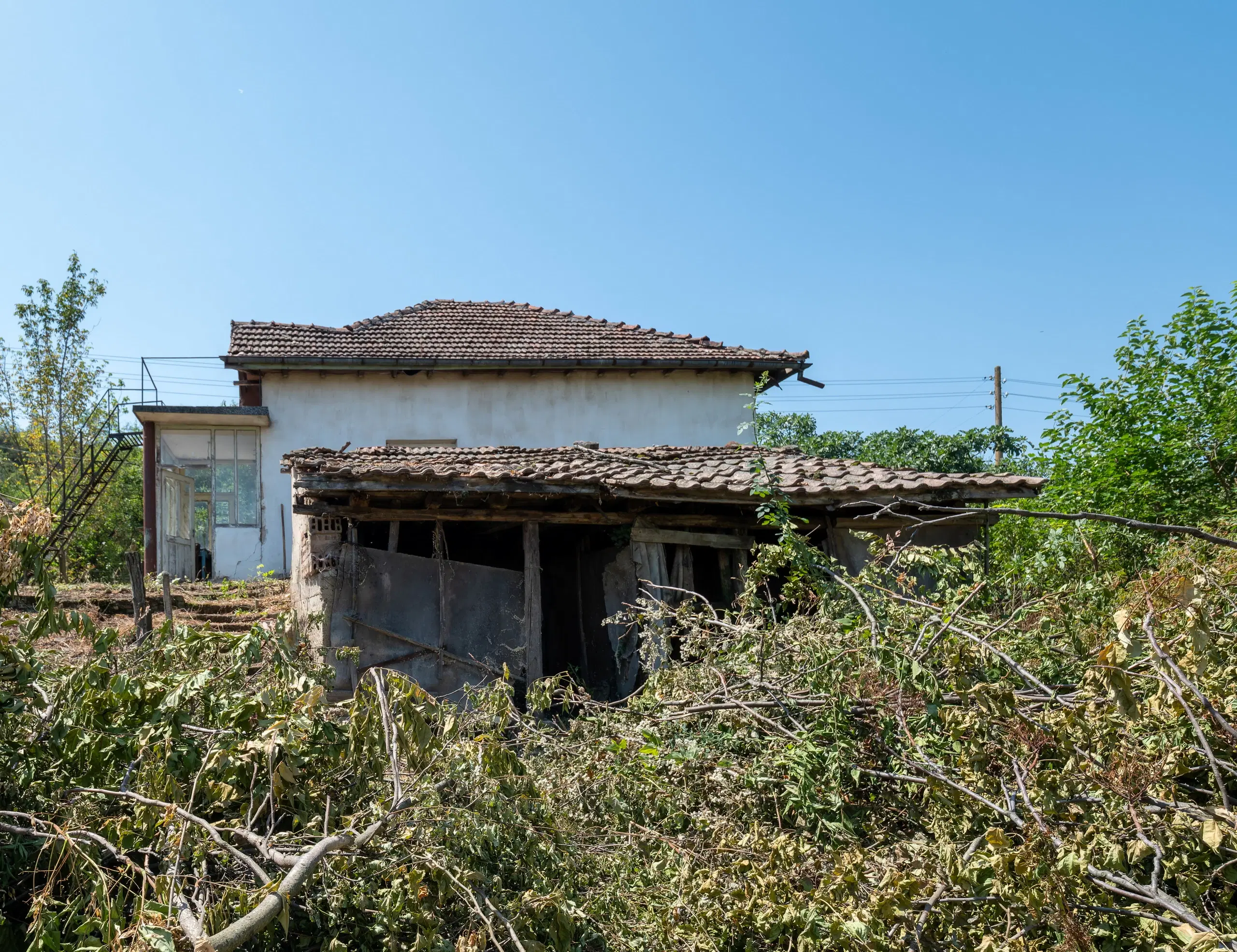 Huis met uitzicht op de rivier en groot perceel van 1.800 m² in Dolni Vadin - Bulgarije