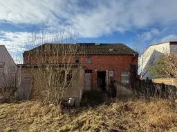 Woongebouw met bijgebouwen op fietsafstand van de Noordzee in Jatznick - Duitsland
