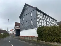 Historisch vakwerkhuis met karakter in Rauschenberg nabij Winterberg - Duitsland