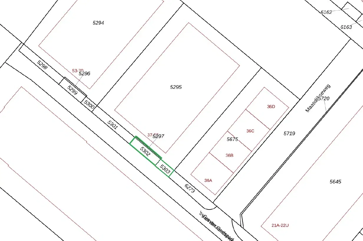 6 parkeerplaatsen a/d 's Gravenzandseweg te Wateringen