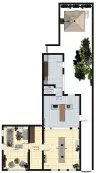 Gerenoveerd herenhuis met 6 slaapkamers / studios in La Trimouille, Frankrijk
