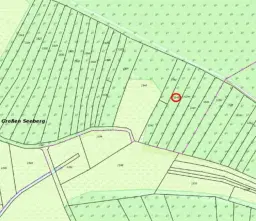 Ca. 1.440 m² eigendom perceel 