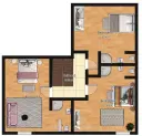 Gerenoveerd herenhuis met 6 slaapkamers/studo's in La Trimouille - Frankrijk