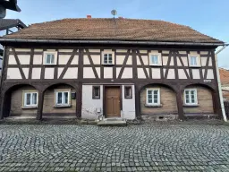 Monumentaal charmant vakwerkhuis nabij 3-landenpunt Duitsland, Tsjechië en Polen in Hirschfelde - Duitsland