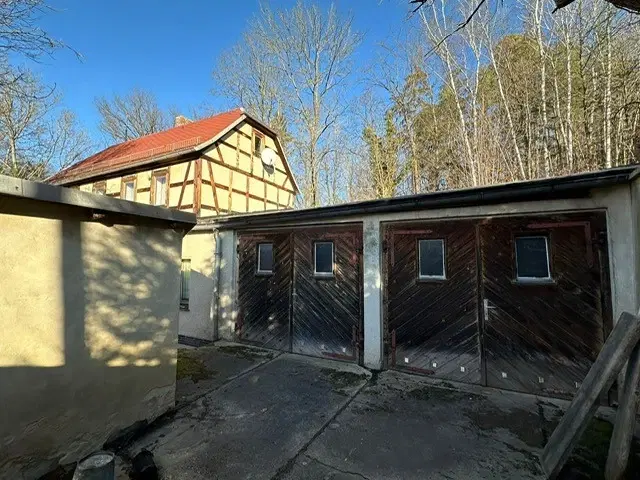 Recreatiehuis nabij Aumatal Sperre Wasser, Weida Liebsdorf, Thüringen - Duitsland