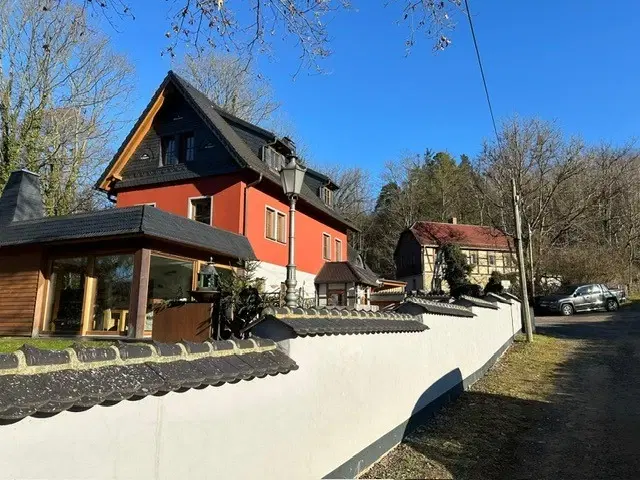 Recreatiehuis nabij Aumatal Sperre Wasser, Weida Liebsdorf, Thüringen - Duitsland