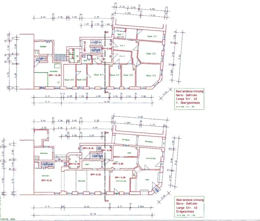 Beleggingsobject 8 appartementen met voormalige bakkerij Gera, Thüringen - Duitsland