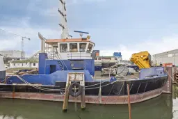 Stalen werkschip 'DCS Explorer'