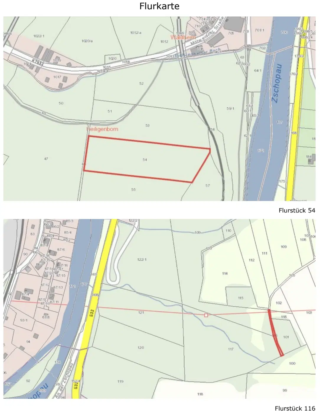 15.301 m² eigendomsperceel in Waldheim - Duitsland