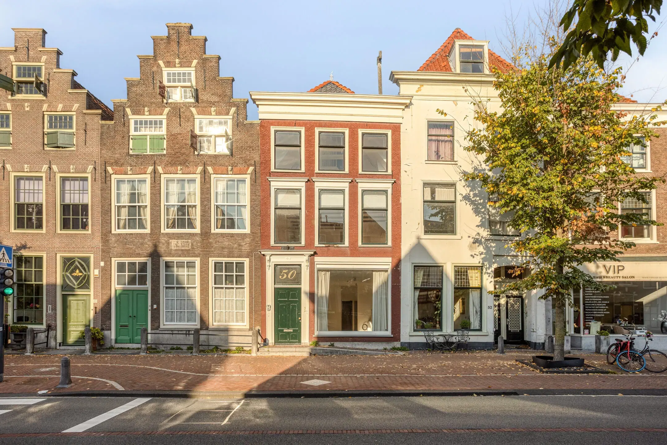 Leiden, Hooigracht 50 50A, 50B en 50C