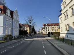 Vakwerkhuis nabij drielandenpunt Duitsland, Tsjechië en Polen in Hirschfelde, Duitsland