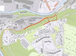 Contractvrij perceel van 3.902 m² in Aue Bad Schlema, Duitsland