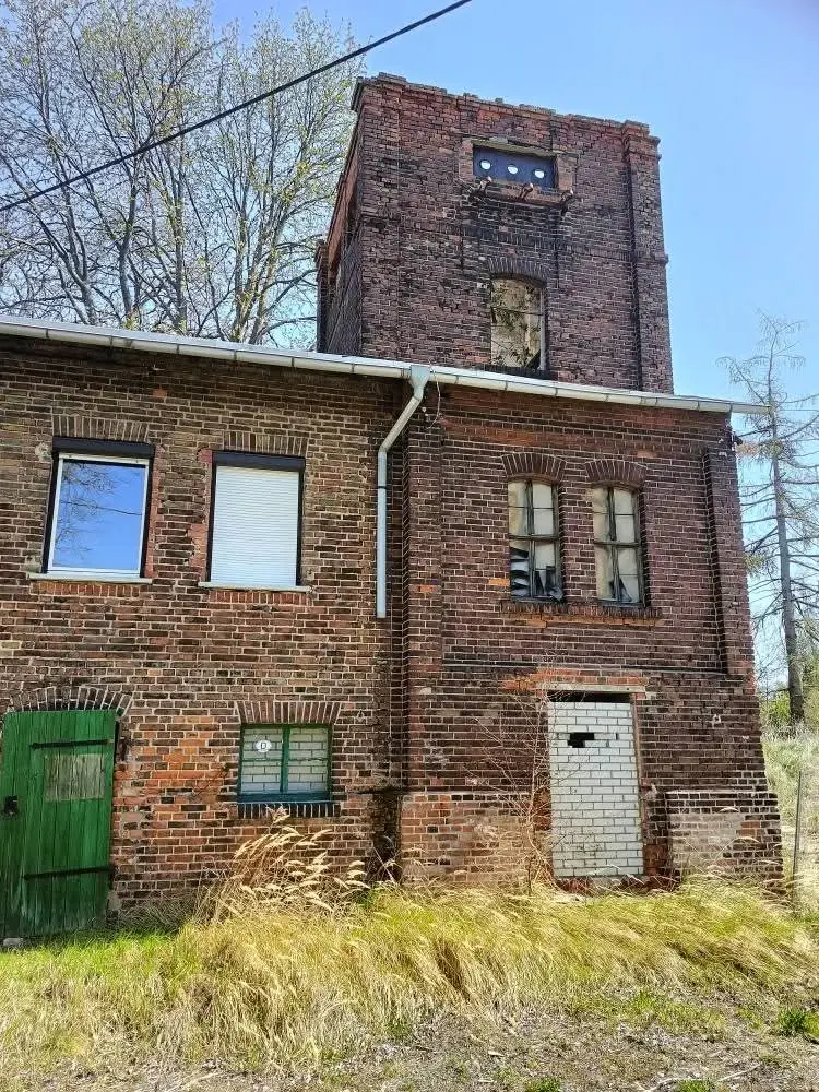 Monumentale watertoren Van Zembschen in Hohenmölsen - Duitsland