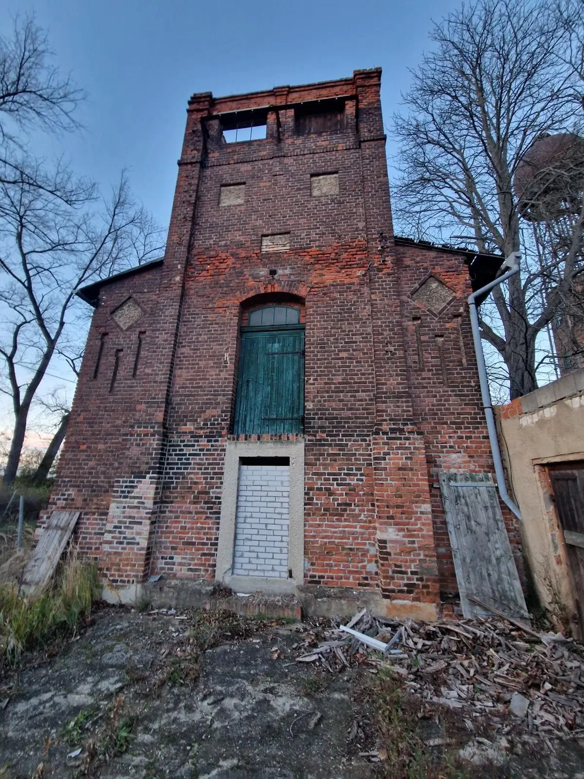 Monumentale watertoren Van Zembschen in Hohenmölsen - Duitsland