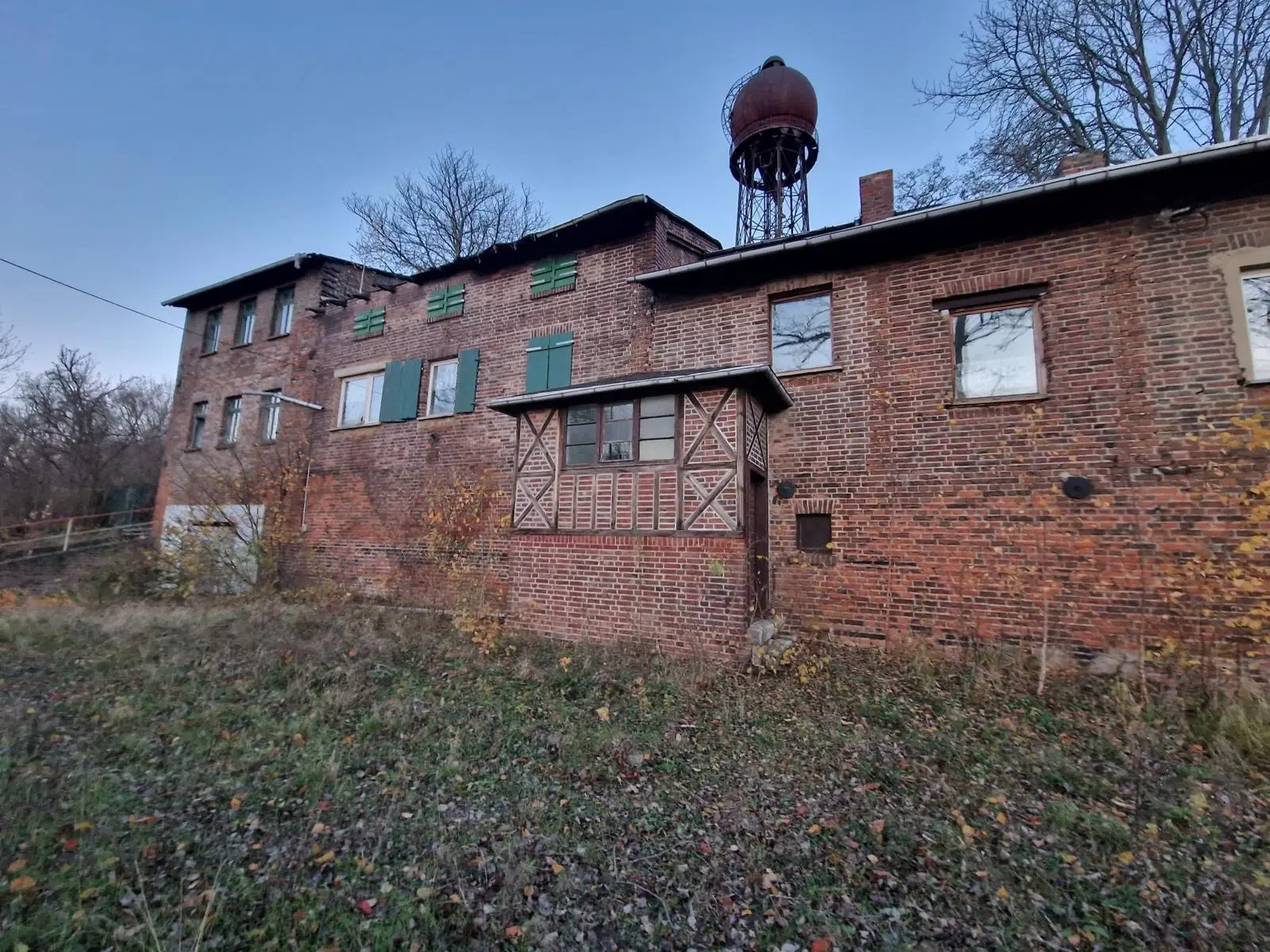 Monumentale watertoren Van Zembschen in Hohenmölsen - Duitsland