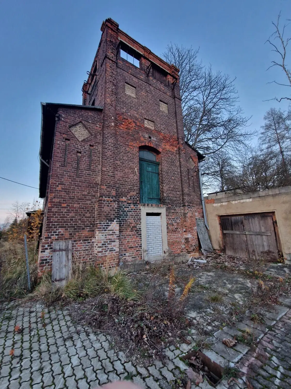 Monumentale watertoren Van Zembschen in Hohenmölsen - Duitsland