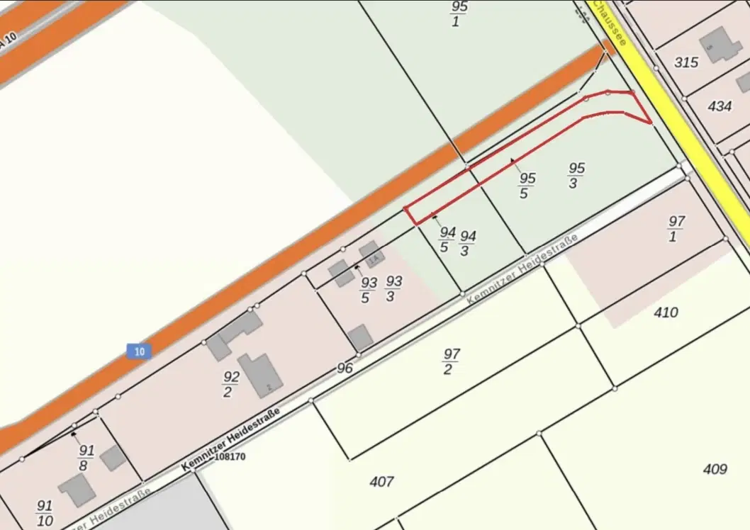 Eigendomsperceel van 616 m² nabij Potsdam - Duitsland