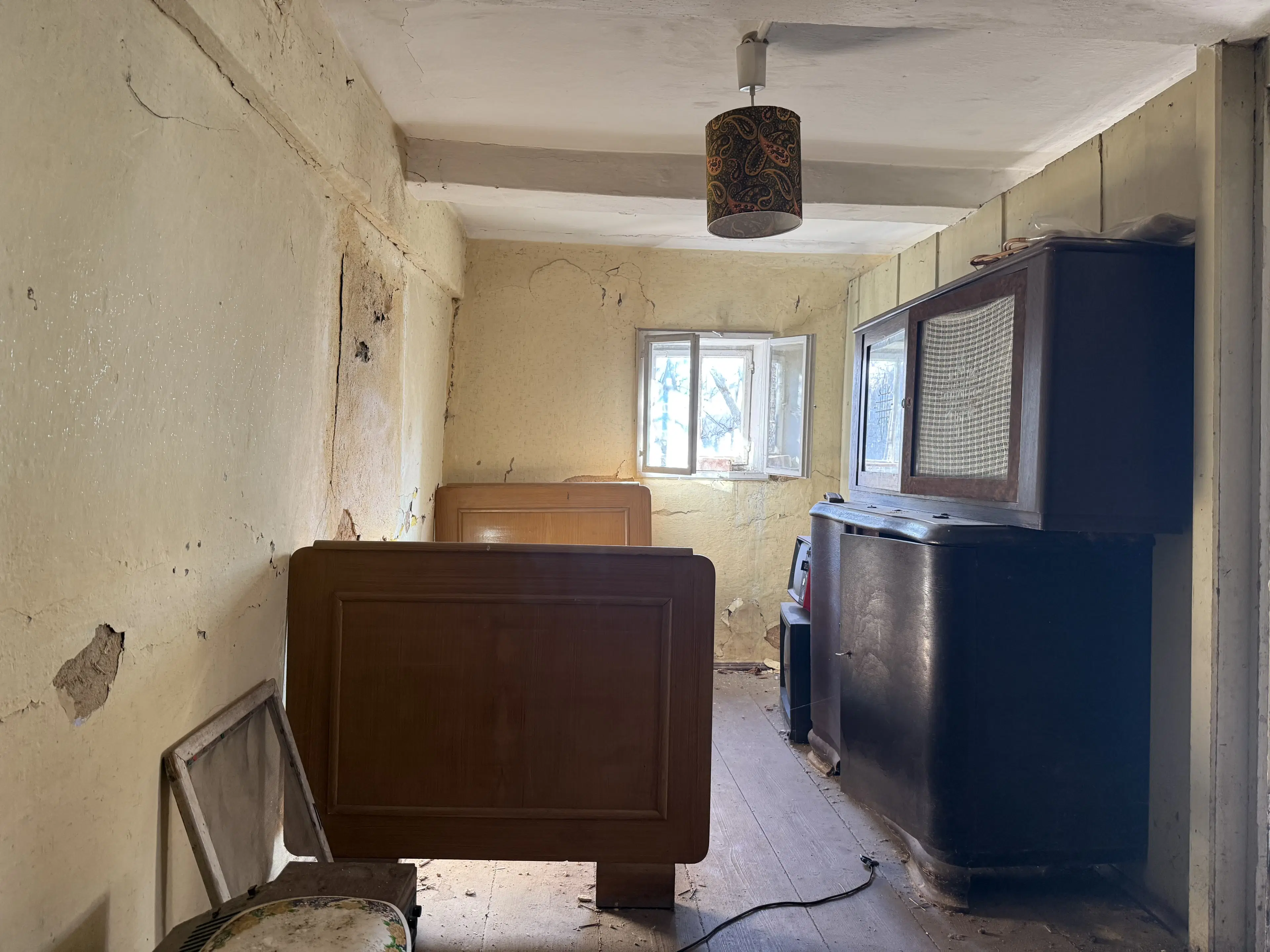 Traditioneel vakwerkhuis in Obercunnersdorf, Bautzen - Duitsland