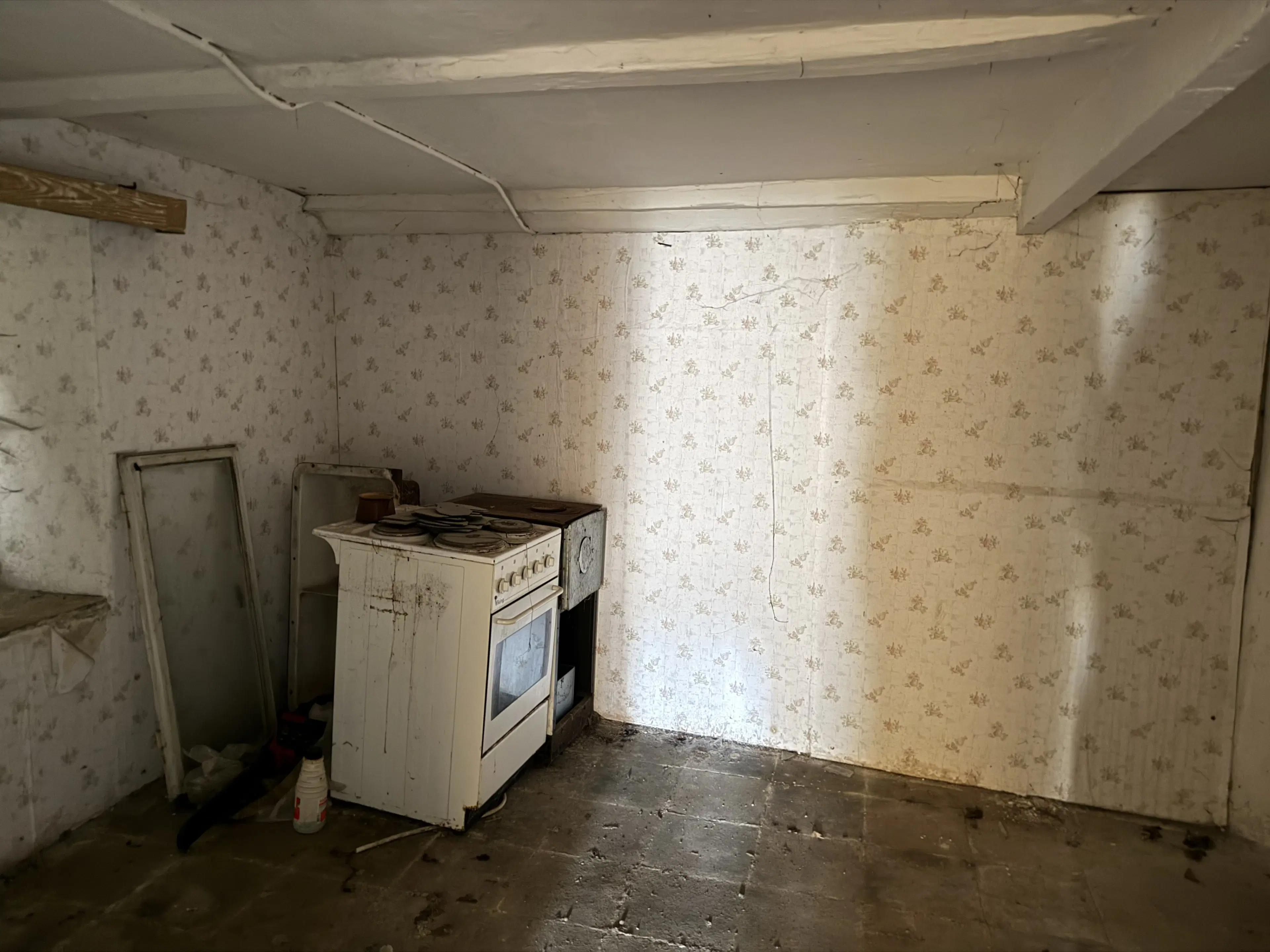 Traditioneel vakwerkhuis in Obercunnersdorf, Bautzen - Duitsland