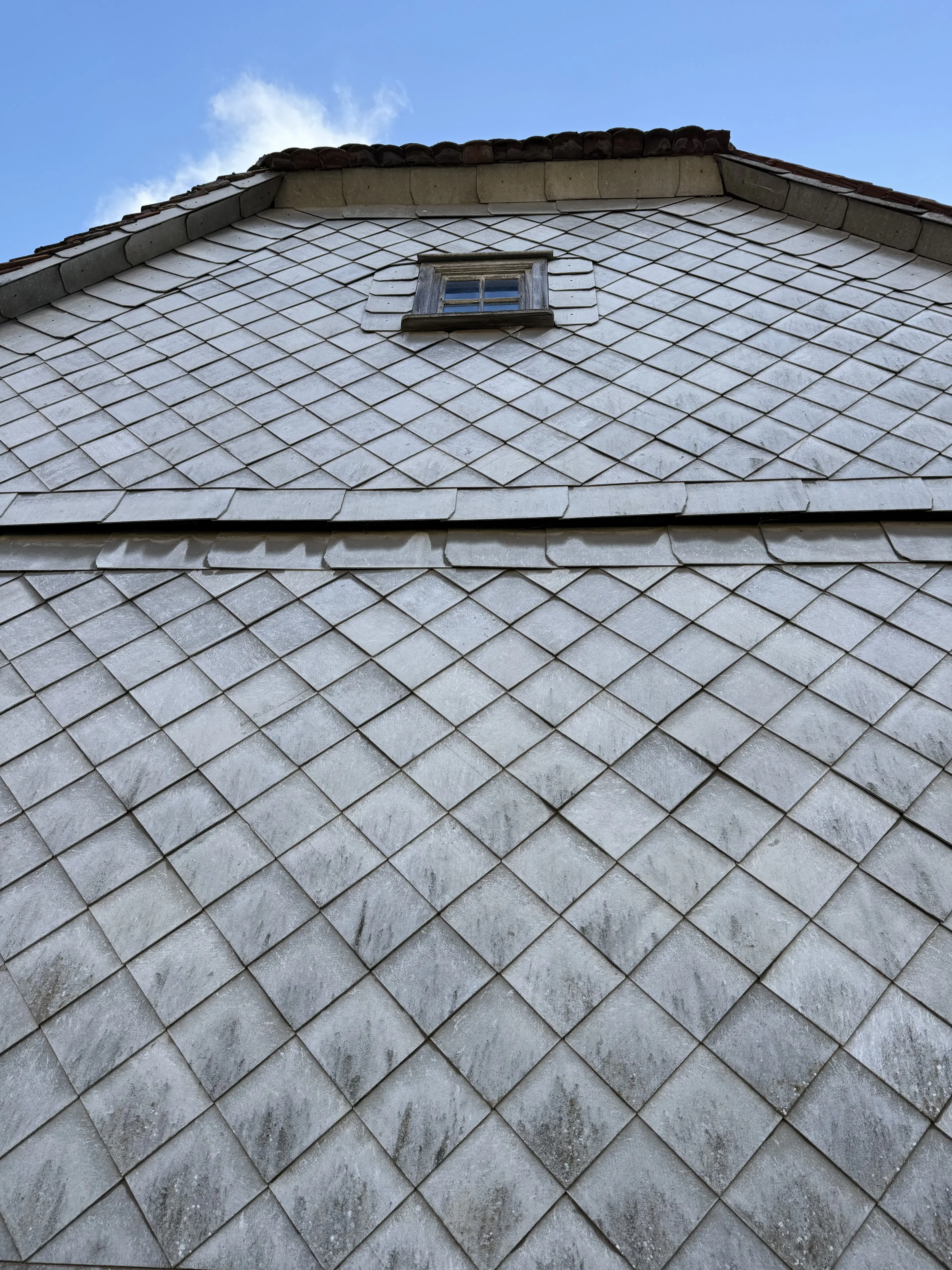 Traditioneel vakwerkhuis in Obercunnersdorf, Bautzen - Duitsland