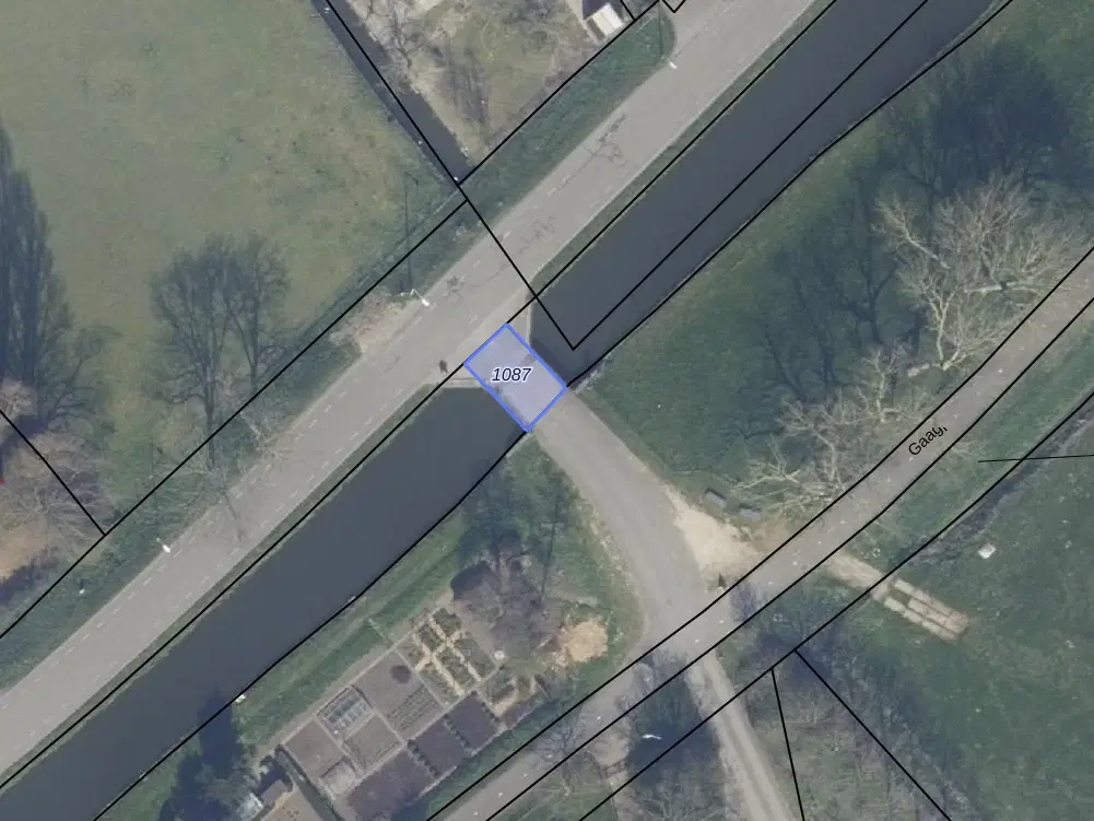 Opstalrecht brug nabij Gaagpad 24 te Maasland