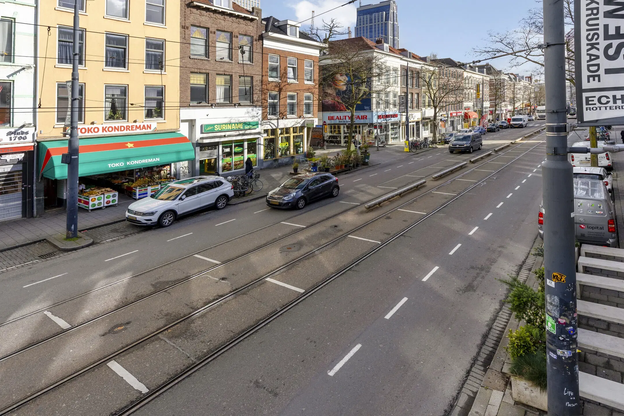 Rotterdam, West-Kruiskade 65 A en B