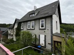 Vrijstaand vakwerkhuis op perceel van 406m2 in Illmenau, Duitsland