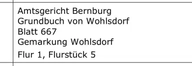 40 meter antennemast op ca. 1.100 m² eigendomsperceel in Bernburg - Duitsland